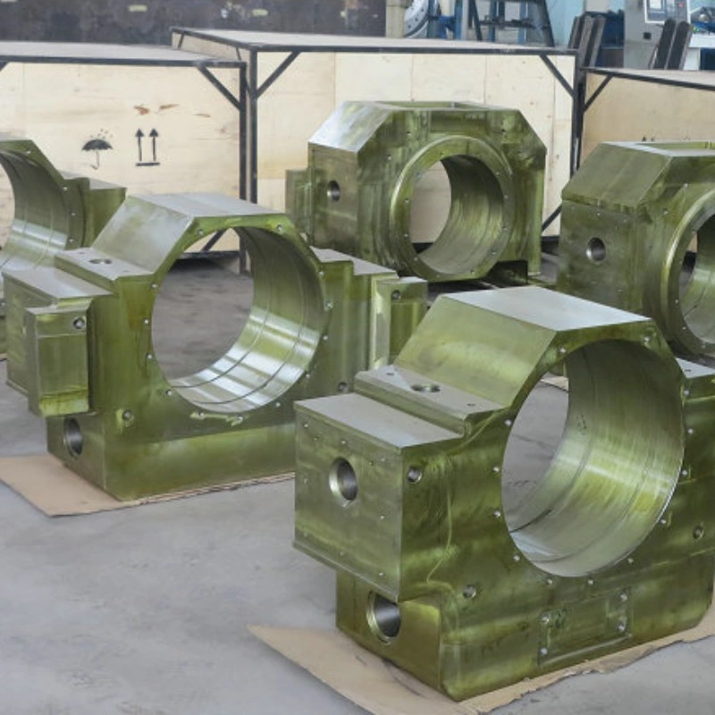 High Quality Stainless Steel Long Using Life Cement Non Standard OEM Large Casting Iron Cement Mill Bearing Chock Rotary Kiln Steel Bearing Housing